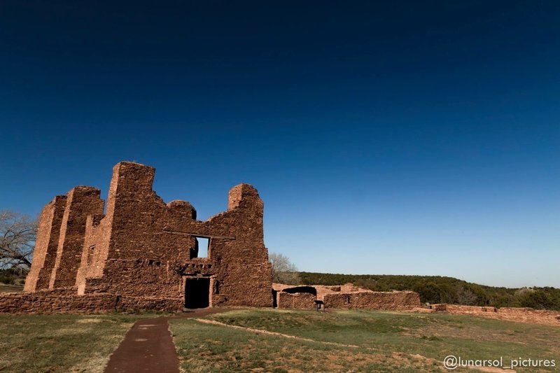 Quarai, Salinas Pueblo Missions National Monument, NM.