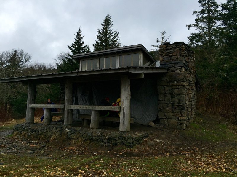 Icewater Spring Shelter.