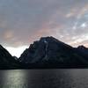 Nightfall on Jackson Lake.