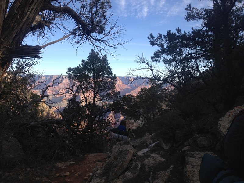 New Hance Trailhead.