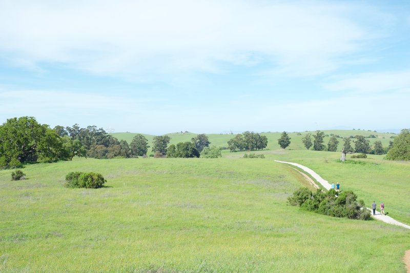 The Meadowlark Trail runs off into the distance.