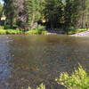 Ford across the Falls River in late August.