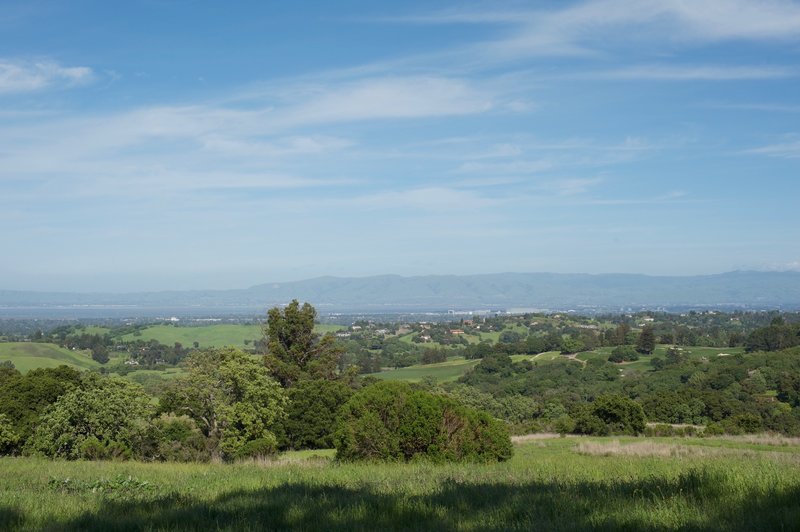 Views of the South and East Bay from Vista Point.