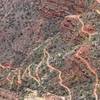 Bright Angel Trail in the Grand Canyon.