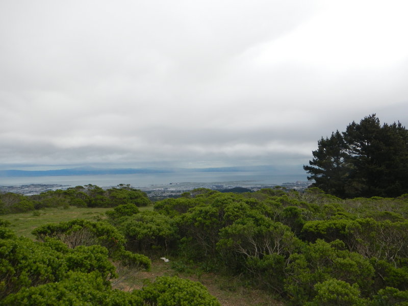 To the bay side, see the airport?