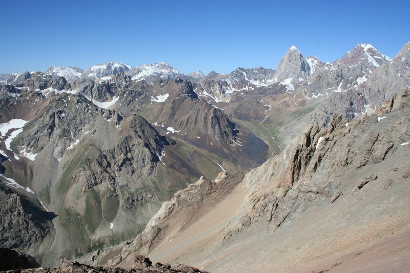 The view from the pass.