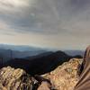 Resting the legs after a long hike up. This view from atop Mt. Leconte is known as Cliff Top.