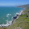 Looking out over Muir Beach.