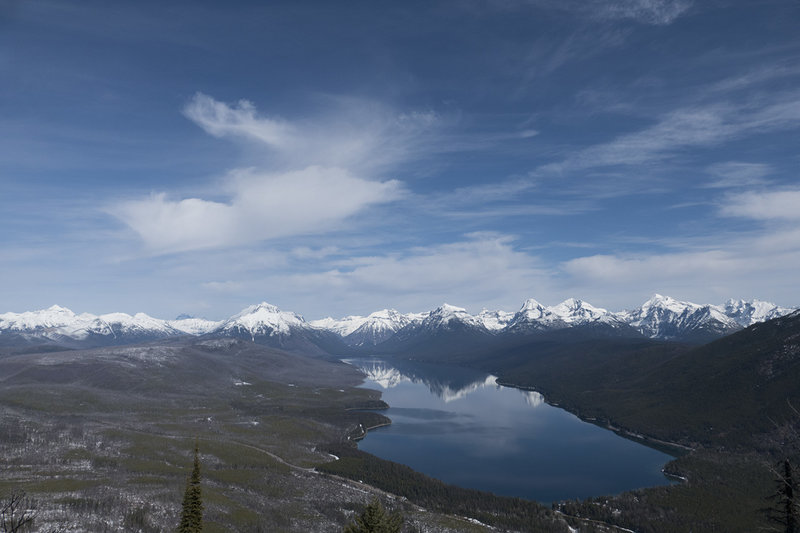 View from Apgar Lookout