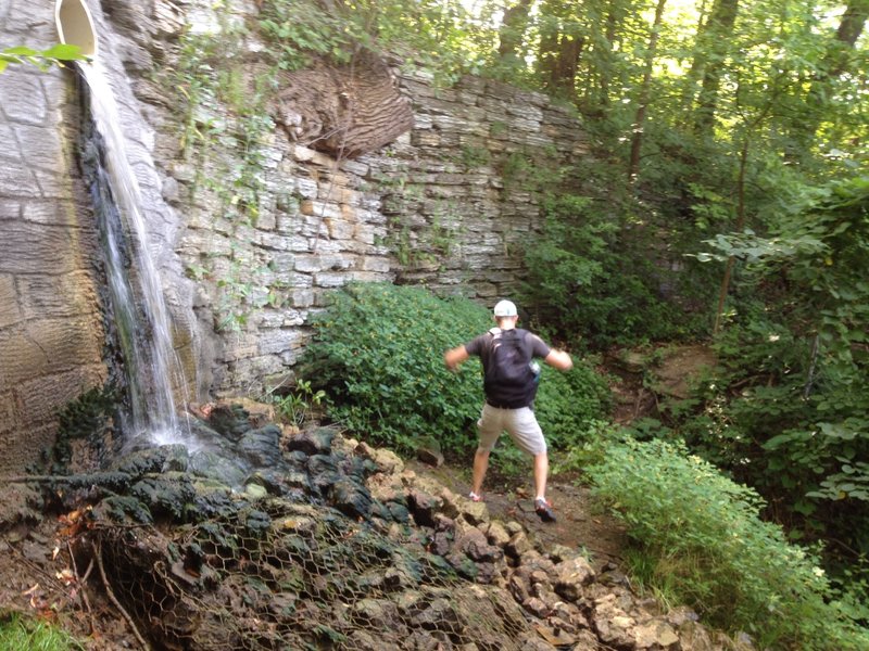 Urban water features on the MSPT.