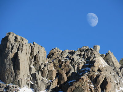 Cool view from Palisade Glacier.