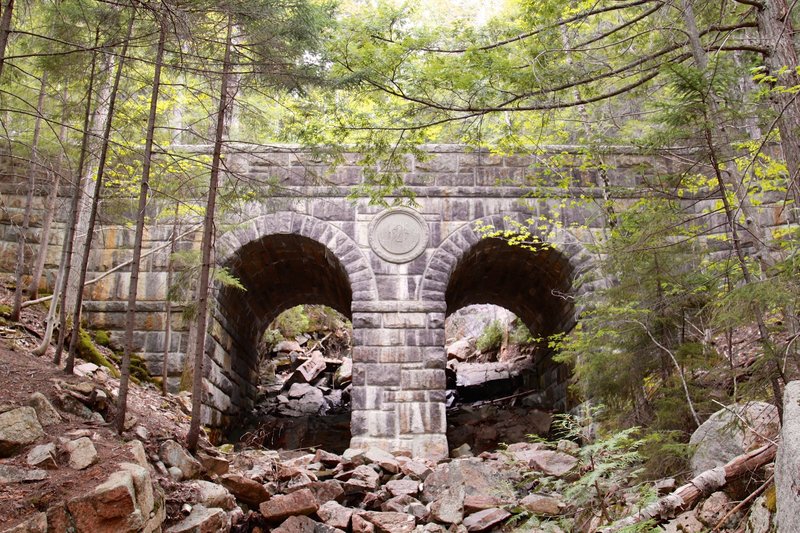 Carriage Road crossing 1925 Bridge.