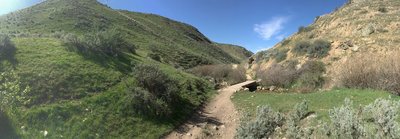 Corrals has several really nice stretches between the foothills and is well maintained, with easy water crossings.