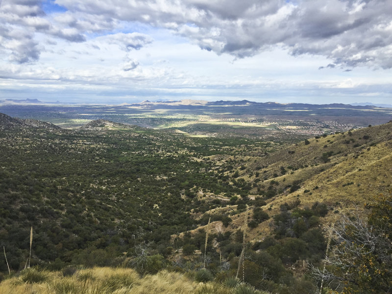 Another gorgeous angle of the vistas near the top.