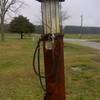 Old gas pump on Croomsbridge Road, MST Segment 14B. Photo by PJ Wetzel, www.pjwetzel.com.