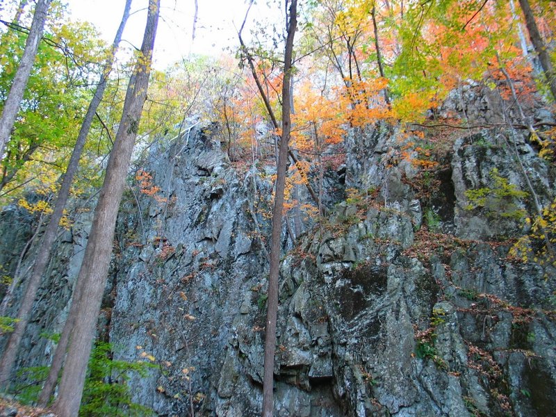 Rock wall, Little Devils Stairs. with permission from rootboy