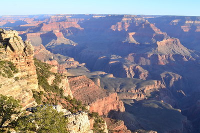 Morning sunrise from Mather Point.