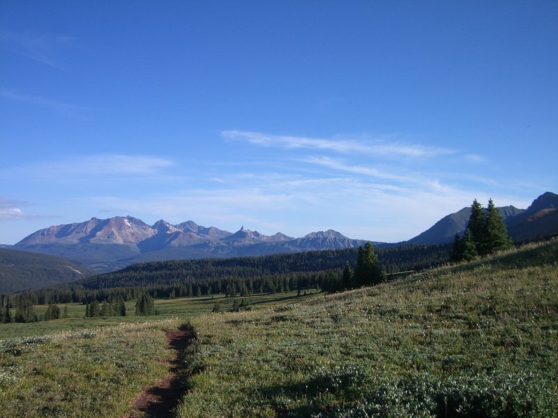 The Wilsons and Lizard Head in the San Juans.