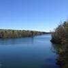 View of reservoir from Lookout Tower Trail.