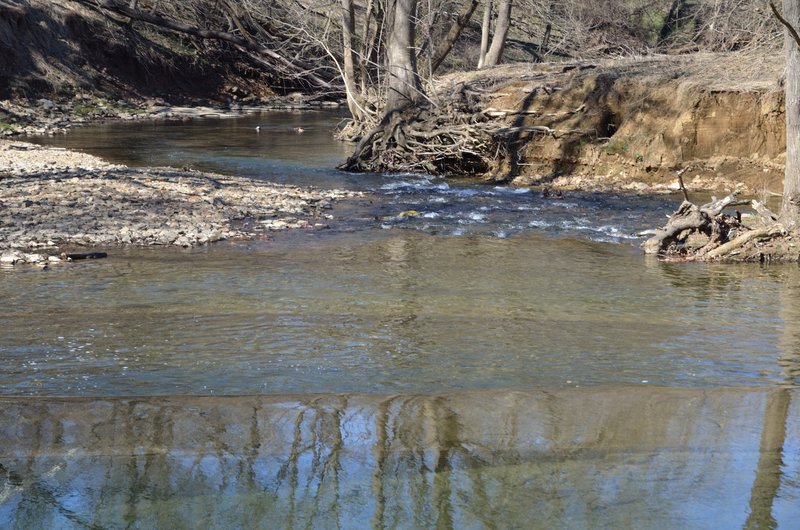 Riffles on Valley Creek.