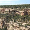 View of Balcony House from the Soda Canyon Overlook Trail.