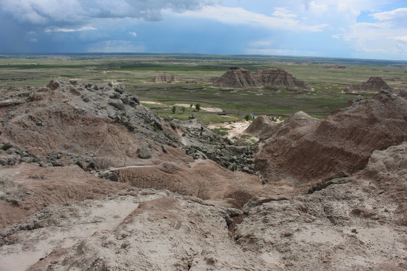 View from the Saddle Pass Trail.