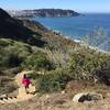 Along the Batteries to Bluffs Trail.