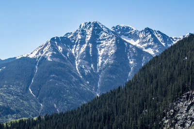 The scenery from the Pass Creek Trail is worth the effort!