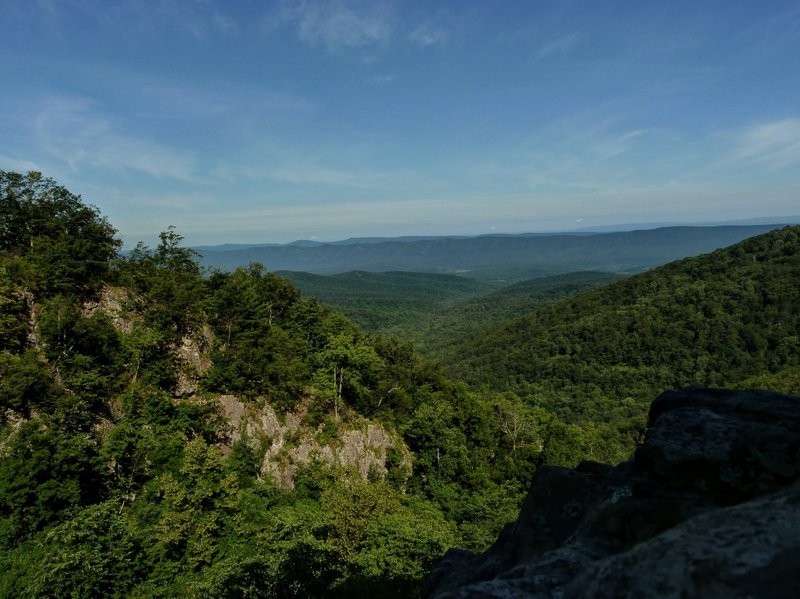 Overall Run at the Lower Falls Overlook.