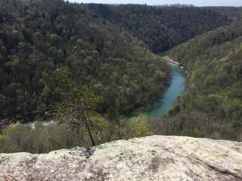 The Big South Fork from the Angel Falls Overlook.
