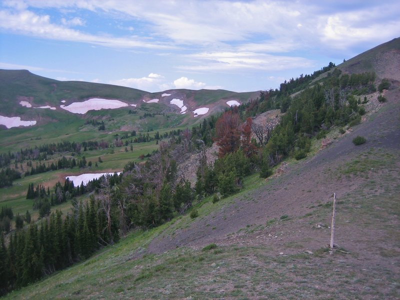 Electric Divide looking southwest.