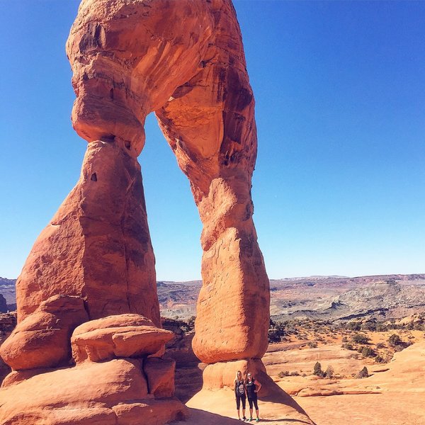 Arches National Park, UT. Getting some early season hiking in!