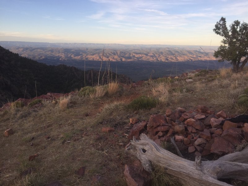 First night campsite.