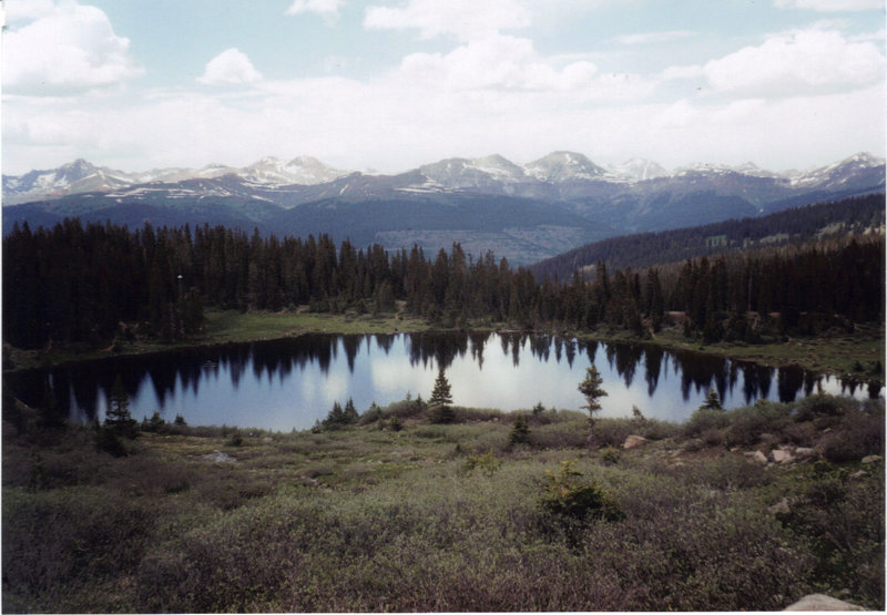 Crater Lake -San Juan National Forest. with permission from eliot_garvin