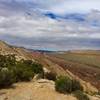 Looking left from the overlook.