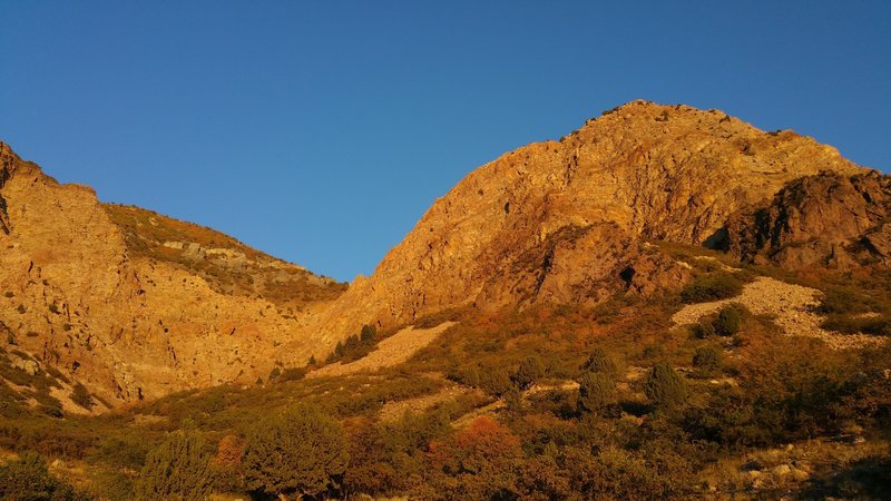 Jumpoff Canyon at Sunset