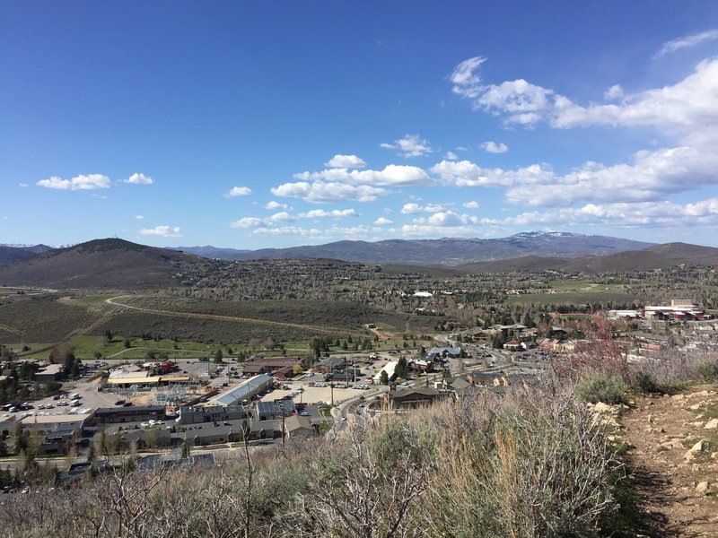 Looking across toward Park Meadows.