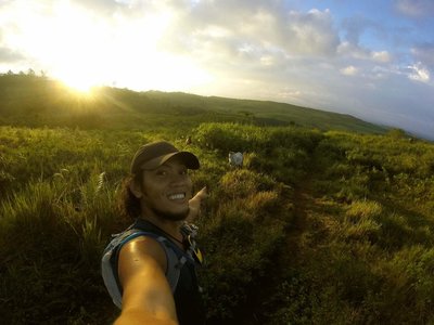 Wild horse on trail! ;)