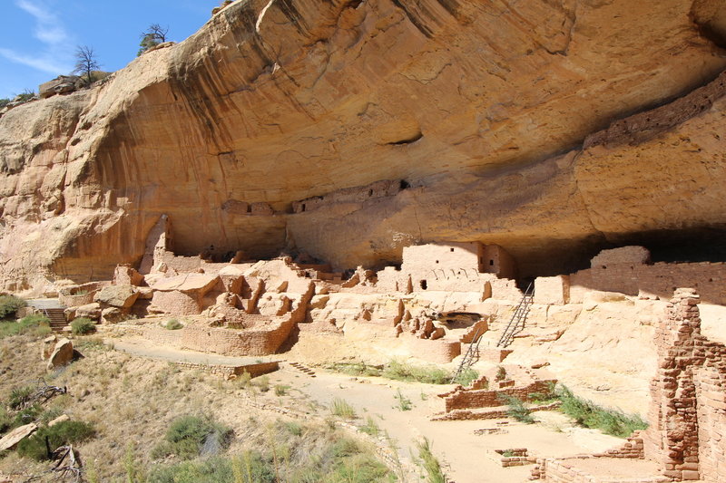 Long House, from the end of the trail.