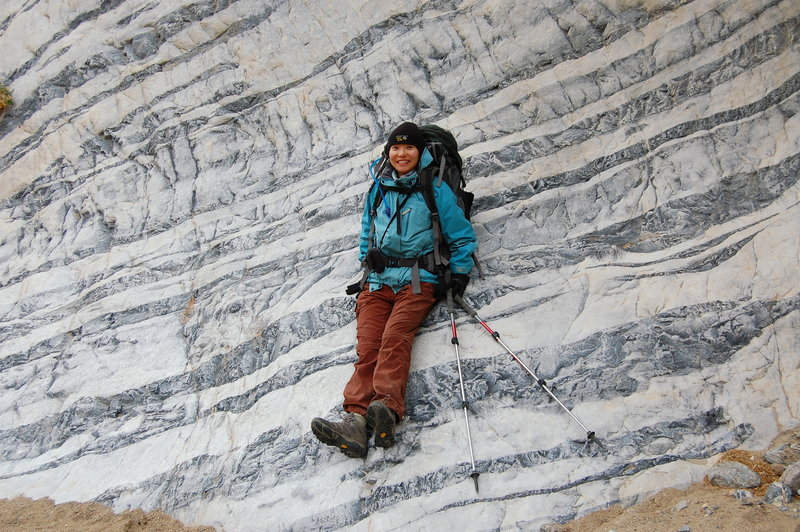 Resting in the beautiful Marble Canyon.