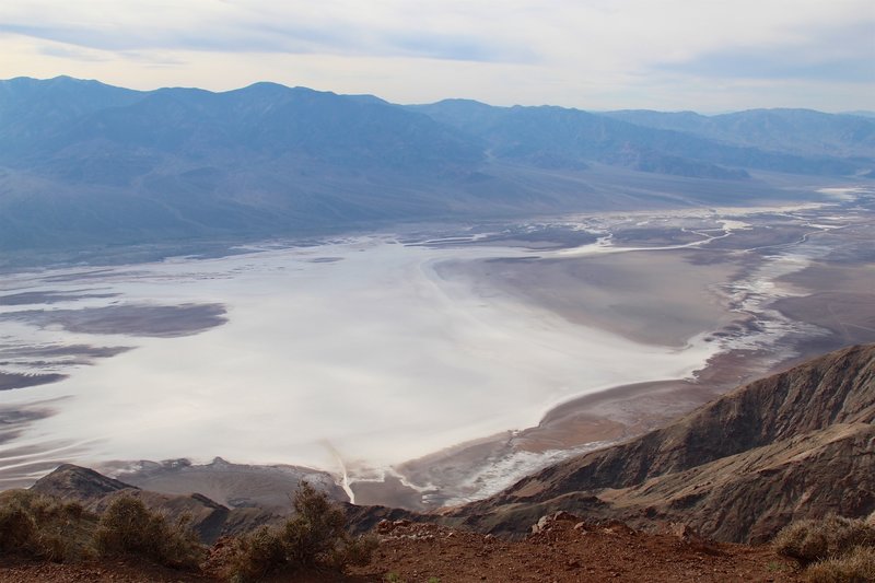 Overview of Badwater Basin from Dante's Viewpoint.