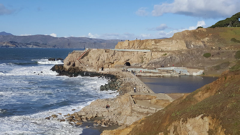 Sutro Baths Ruins from Cliff House