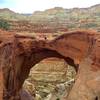 Reaching the top and a full view of Cassidy Arch.