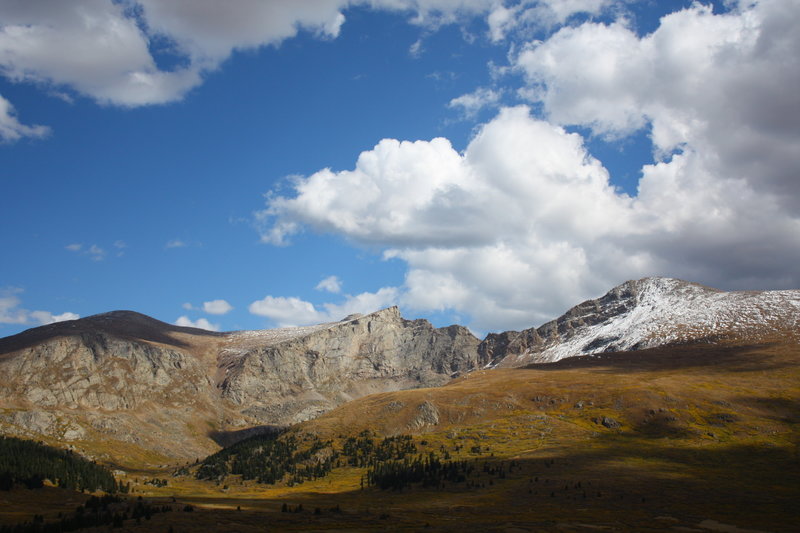 Mt. Bierstadt and the Sawtooth.