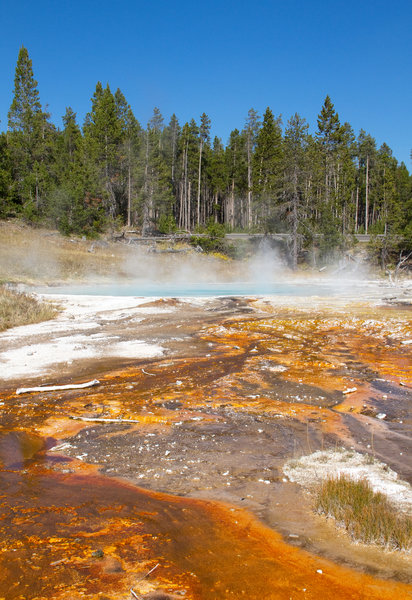 Approaching the Silex Spring.