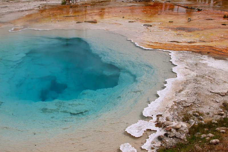 Silex Spring, Lower Geyser Basin.