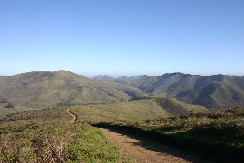 Trails above Tennessee Valley.