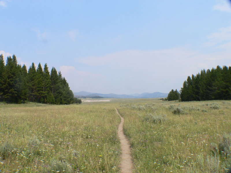 Admire the Pelican Valley Trail.