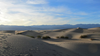 On the Mesquite Flat Sand Dunes.