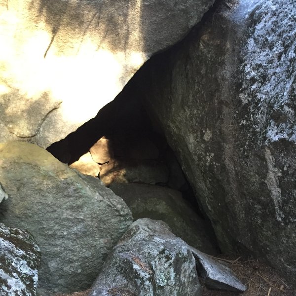 Another of the Spider Cave entrances/exits.